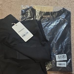 Mandala Women's Black Jogger Scrub Set- Comfortable Everyday Fit